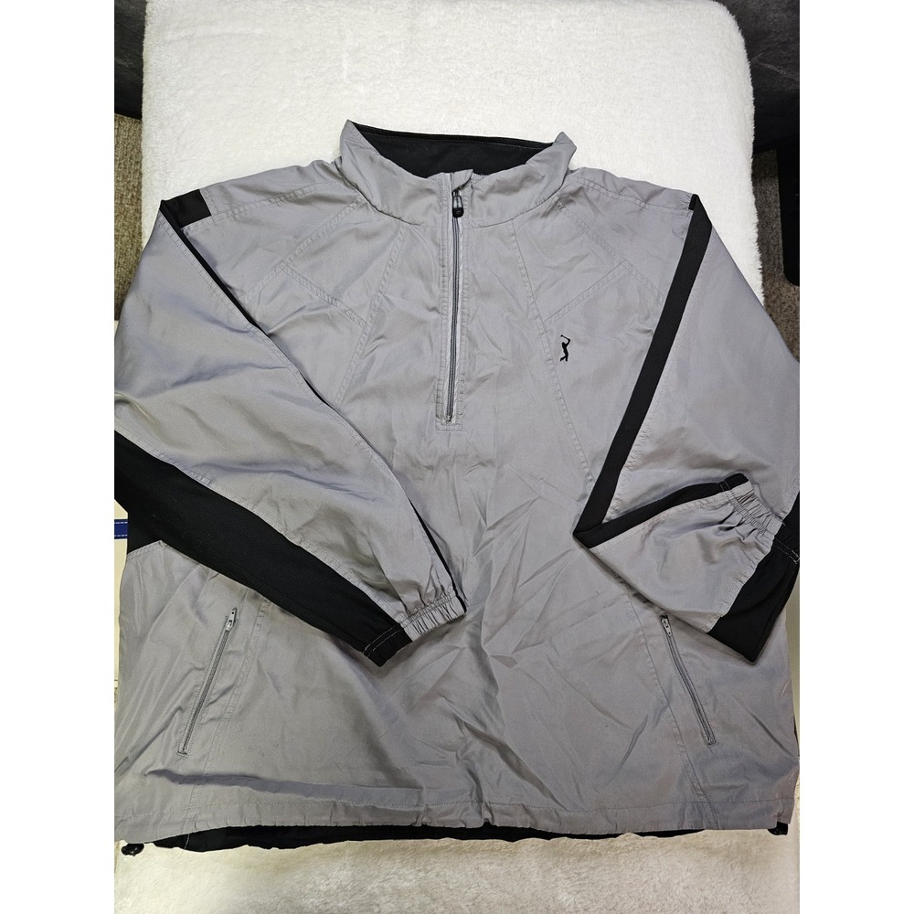PGA Tour Originals Mens 1/4 ZIP Long Sleeve Pullover Golf Jacket Size 2XL
